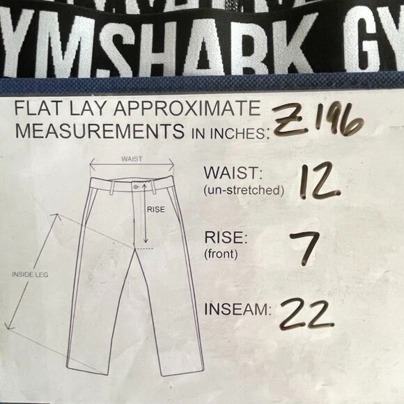 Gymshark Flex High Waisted Leggings Womens Size XS Black Butt Lifting Activewear - Picture 7 of 10